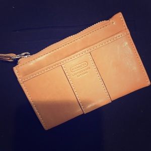 Coach card holder.